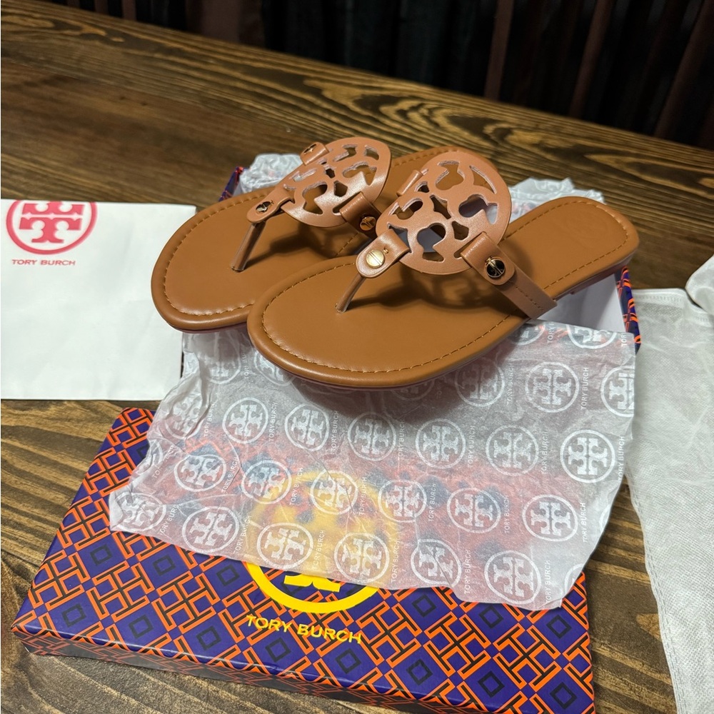 Tory Burch Miller Sandals Women Sz 9
